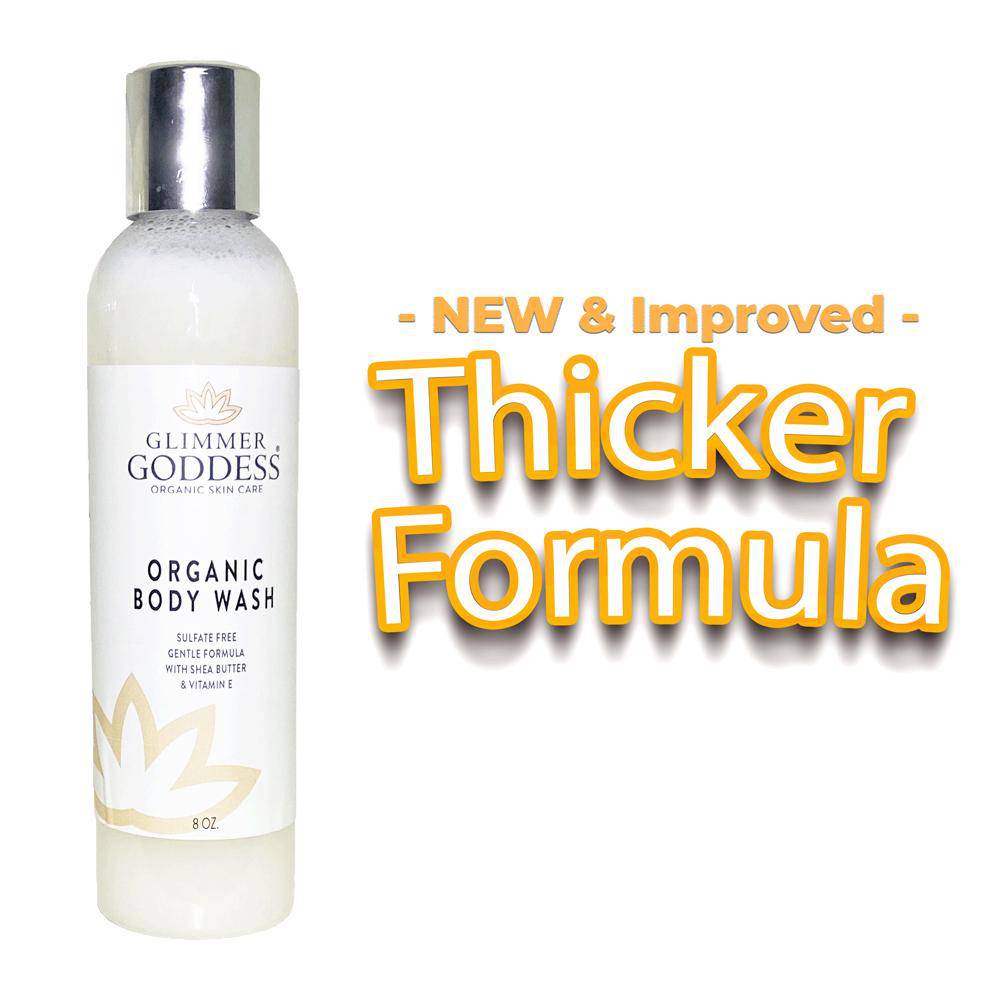 Glimmer Goddess Organic Moisturizing Body Wash